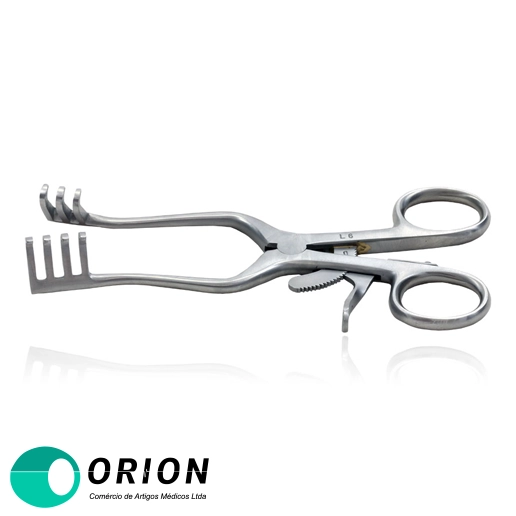 Afastador Beckman para cirurgia geral