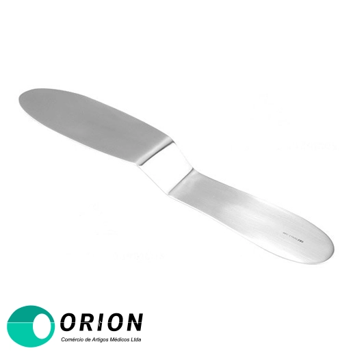 Espátula abdominal cirúrgica