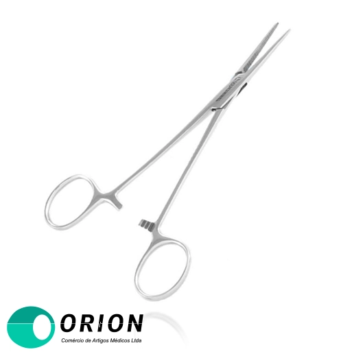 pinça hemostática curva cirúrgico
