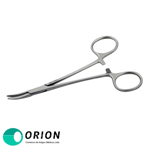 pinça mosquito linha inox cirúrgico