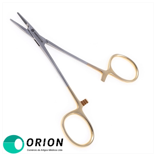 Porta agulha Derf para sutura