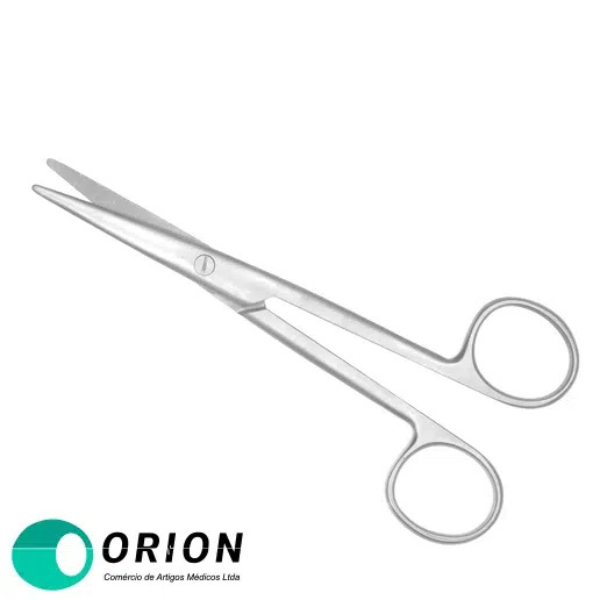 tesoura reta fina 15cm cirúrgico