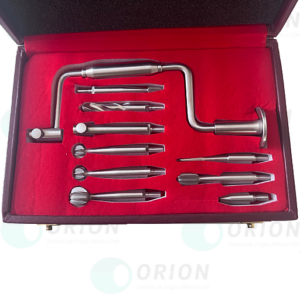 TRÉPANO HUDSON COM EXTENSOR E 8 BROCAS - MS 81071680004