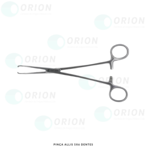 PINÇA ALLIS 15CM 5X6 DENTES - MS 81071680001