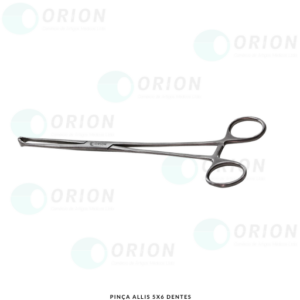 PINÇA ALLIS 19CM 5X6 DENTES - MS 81071680001