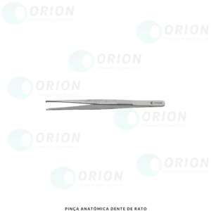 PINÇA ANATÔMICA DENTE DE RATO 10CM - MS 81071680001
