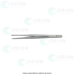 PINÇA ANATÔMICA DENTE DE RATO 16CM - MS 81071680001