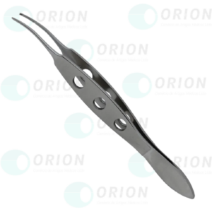 PINÇA COLIBRI C/ PLATAFORMA CURVA 8CM 0,12MM - MS 81071680001