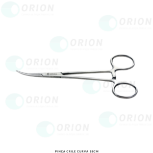 PINÇA CRILE CURVA 18CM - MS 81071680001
